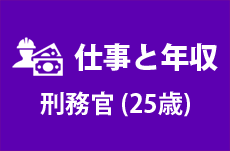 【仕事と年収】刑務官（25歳女性）